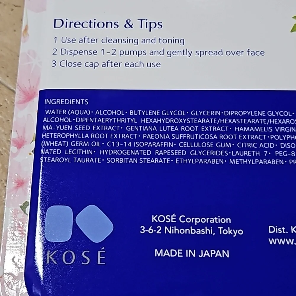 Sekkisei Kose Japan Emulsion Moisturizer Bundle 4.7 oz & 2.3 oz (MADE IN…
